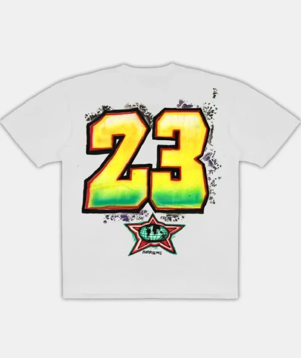 Barriers 23 Is Back T-Shirt White