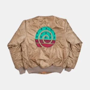 Barriers Bomber Jacket Brown