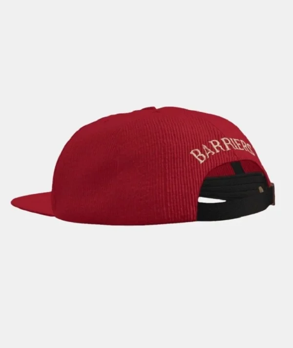 Barriers Corduroy Hat Red