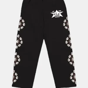 Barriers Cowrie Shell Sweatpants Black