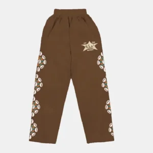 Barriers Cowrie Shell Sweatpants Brown