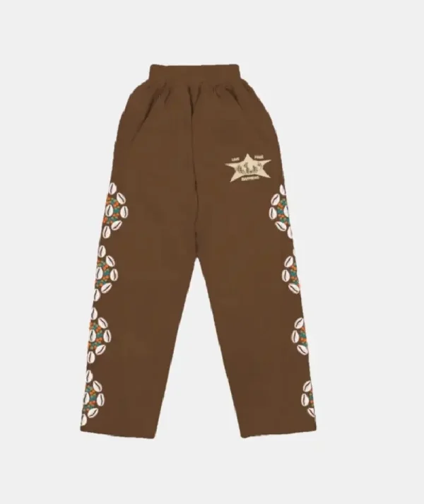 Barriers Cowrie Shell Sweatpants Brown