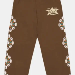 Barriers Cowrie Shell Sweatpants Brown