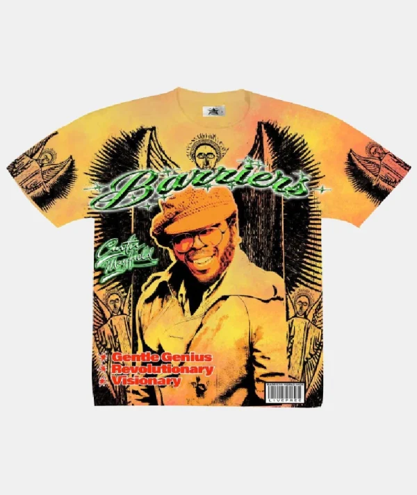 Barriers Curtis Mayfield T-Shirt Orange