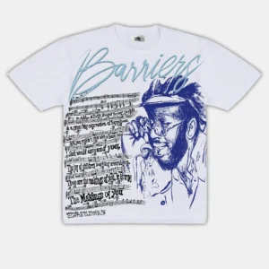 Barriers Curtis Mayfield T-Shirt White