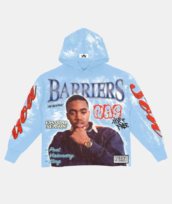 Barriers Escobar Season Hoodie Sky Blue