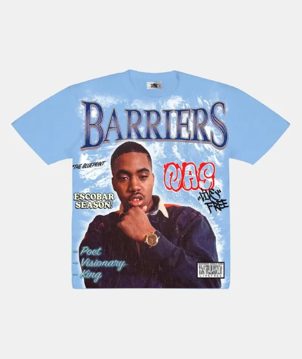 Barriers Escobar Season T-Shirt Sky Blue