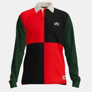 Barriers Rugby Sweatshirt Red/Green