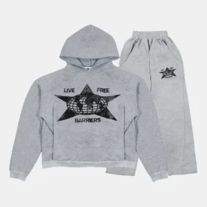 Barriers Tracksuit Grey