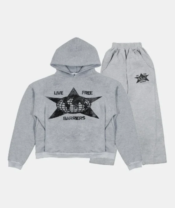 Barriers Tracksuit Grey