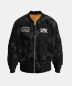 Barriers X Alpha Industries MA1 Bomber Jacket Black Camo