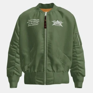 Barriers X Alpha Industries MA1 Bomber Jacket Olive